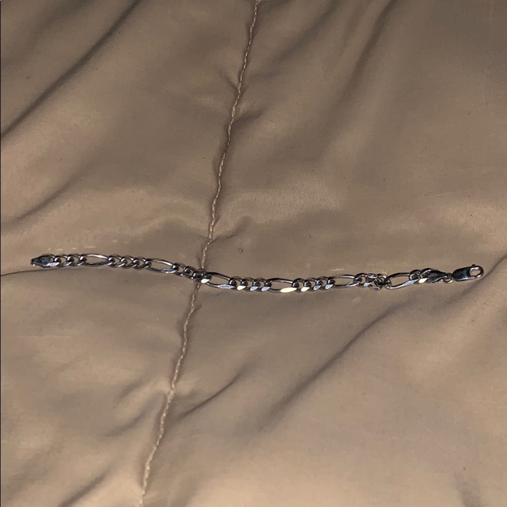 6 inch sterling silver men’s bracelet
